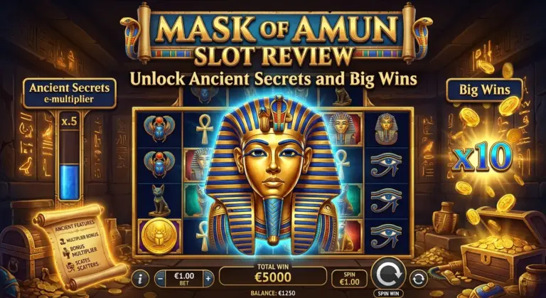 Mask of Amun Slot Review Unlock Ancient Secrets and Big Wins